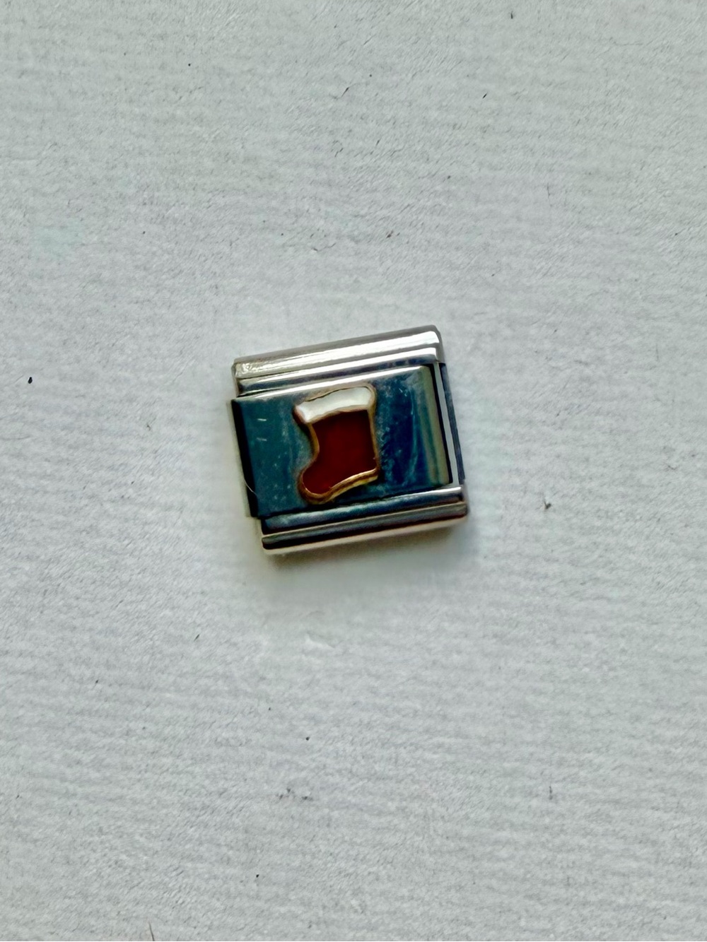Christmas Stocking Italian Charm